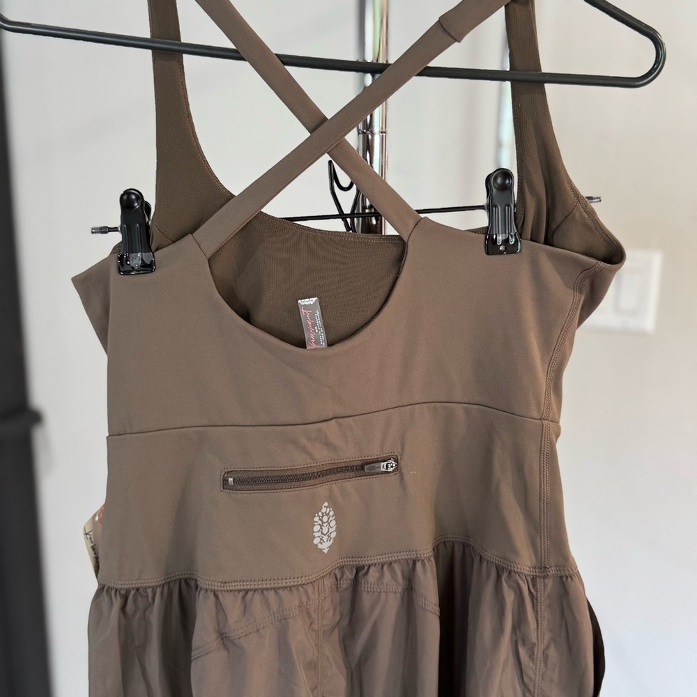 Brown Women's Jumpsuit - Picture 6 of 8